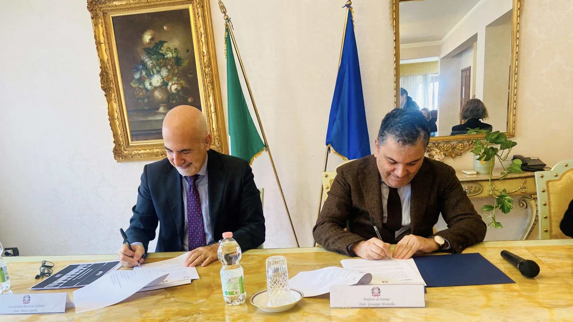 Isernia: in Prefettura firmato il Protocollo d'intesa con l'associazione Bancaria Italiana - ABI